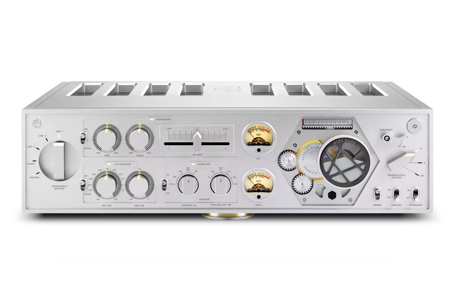 Ra180 Integrated Amplifier Silver