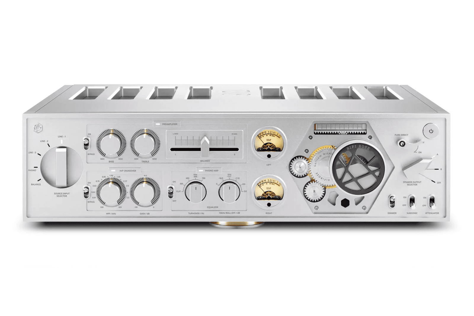 Ra180 Integrated Amplifier Silver