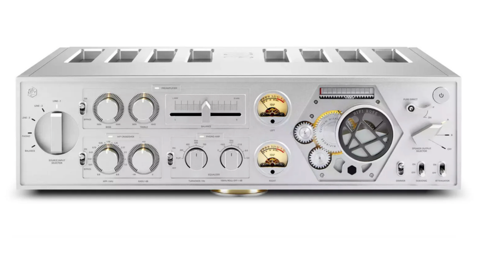 Hifi Rose RA180 Integrated Amplifier (Silver) Integrated Amplifier