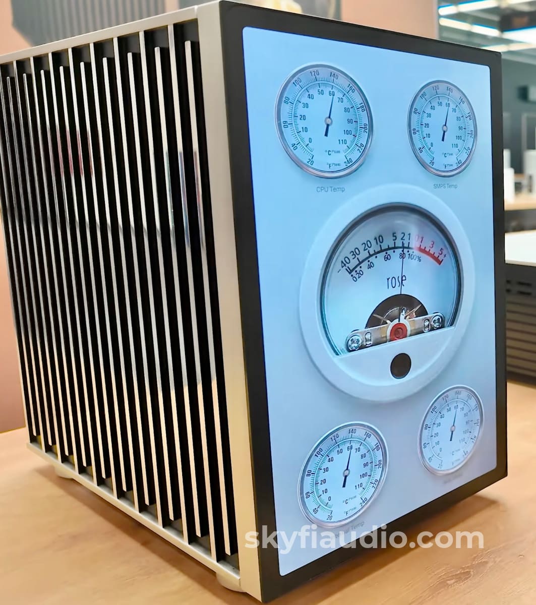 HiFi Rose RA80 Monoblock Amplifier w/ 2,000 Watts and OLED Touchscreen Display - New Release - Amplifier