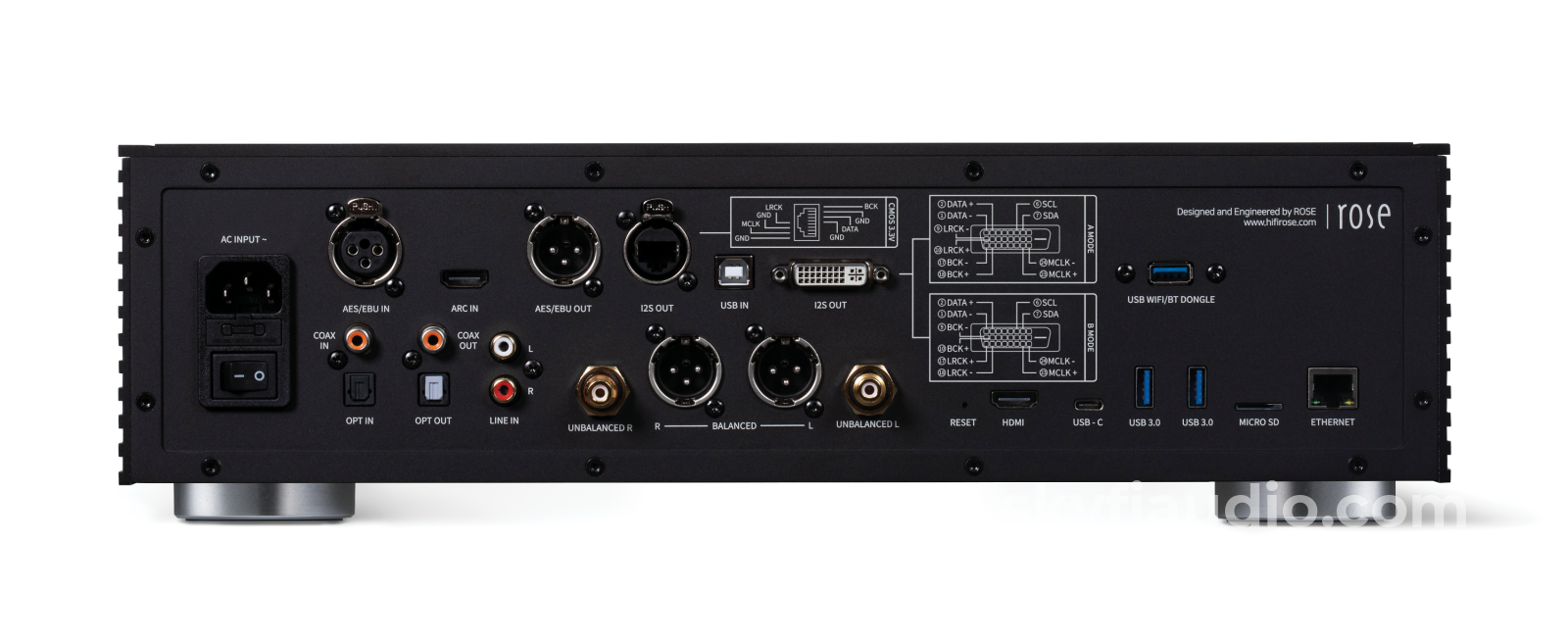 Hifi Rose Rs150B High Performance Network Streamer Cd + Digital