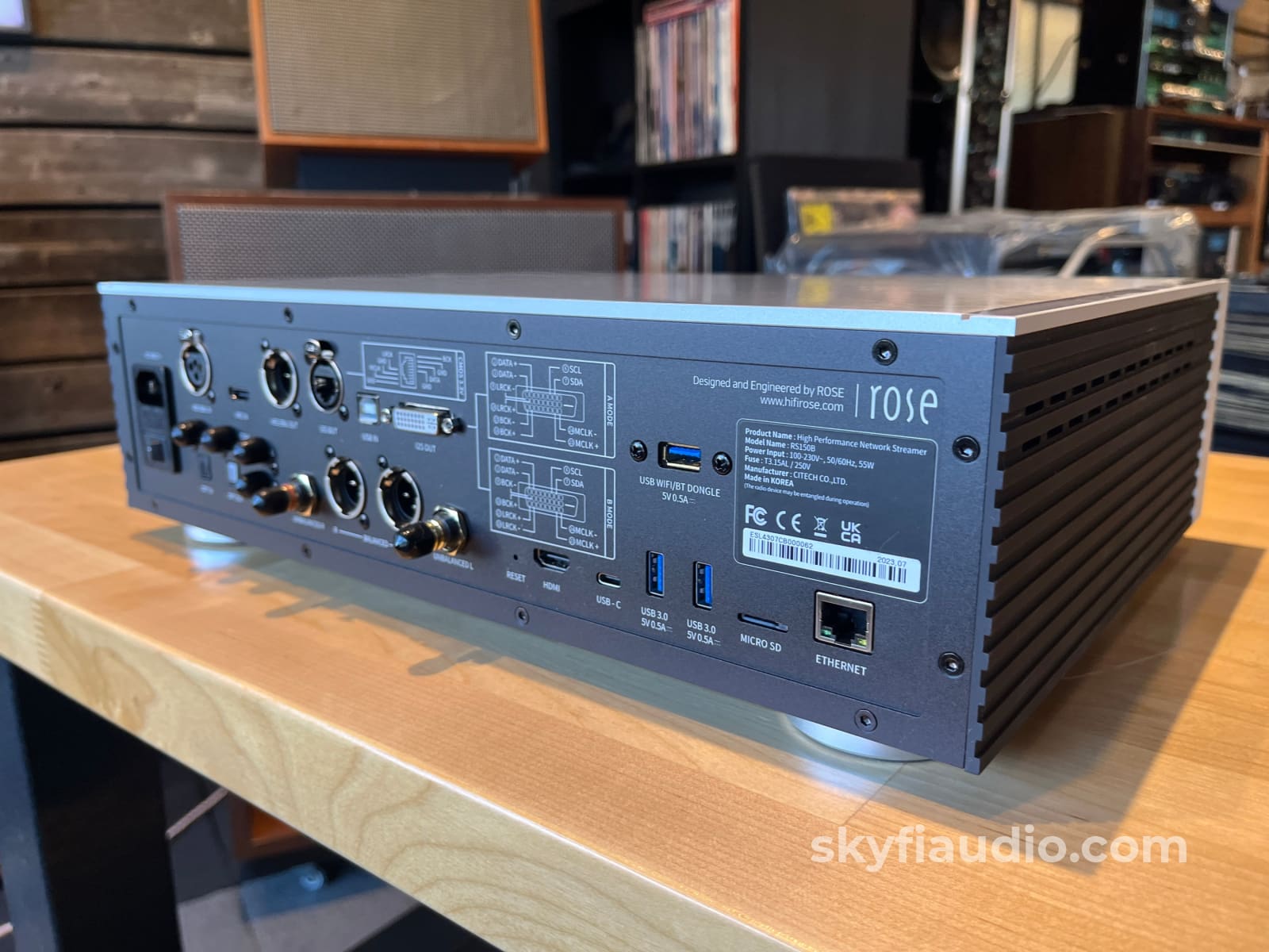 HiFi Rose RS150B Network Streamer and DAC - Pre-Loved - CD + Digital