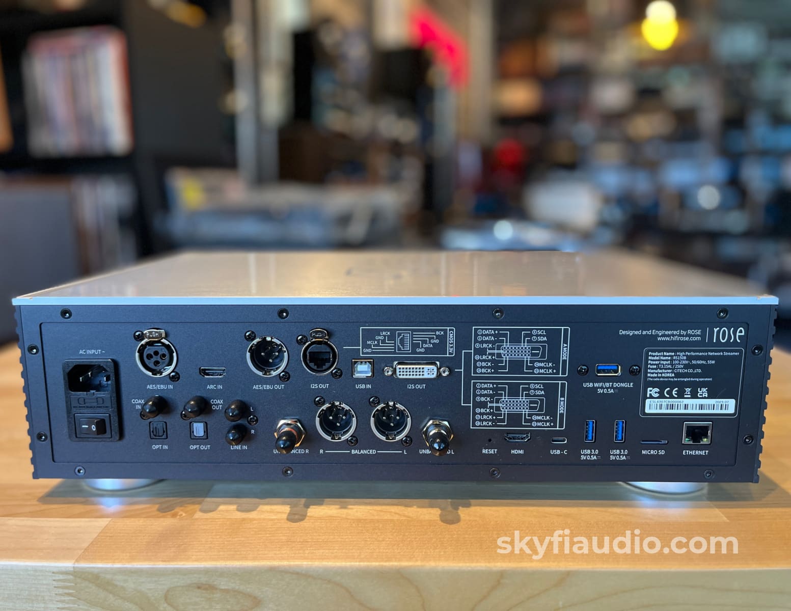 HiFi Rose RS150B Network Streamer and DAC - Pre-Loved - CD + Digital