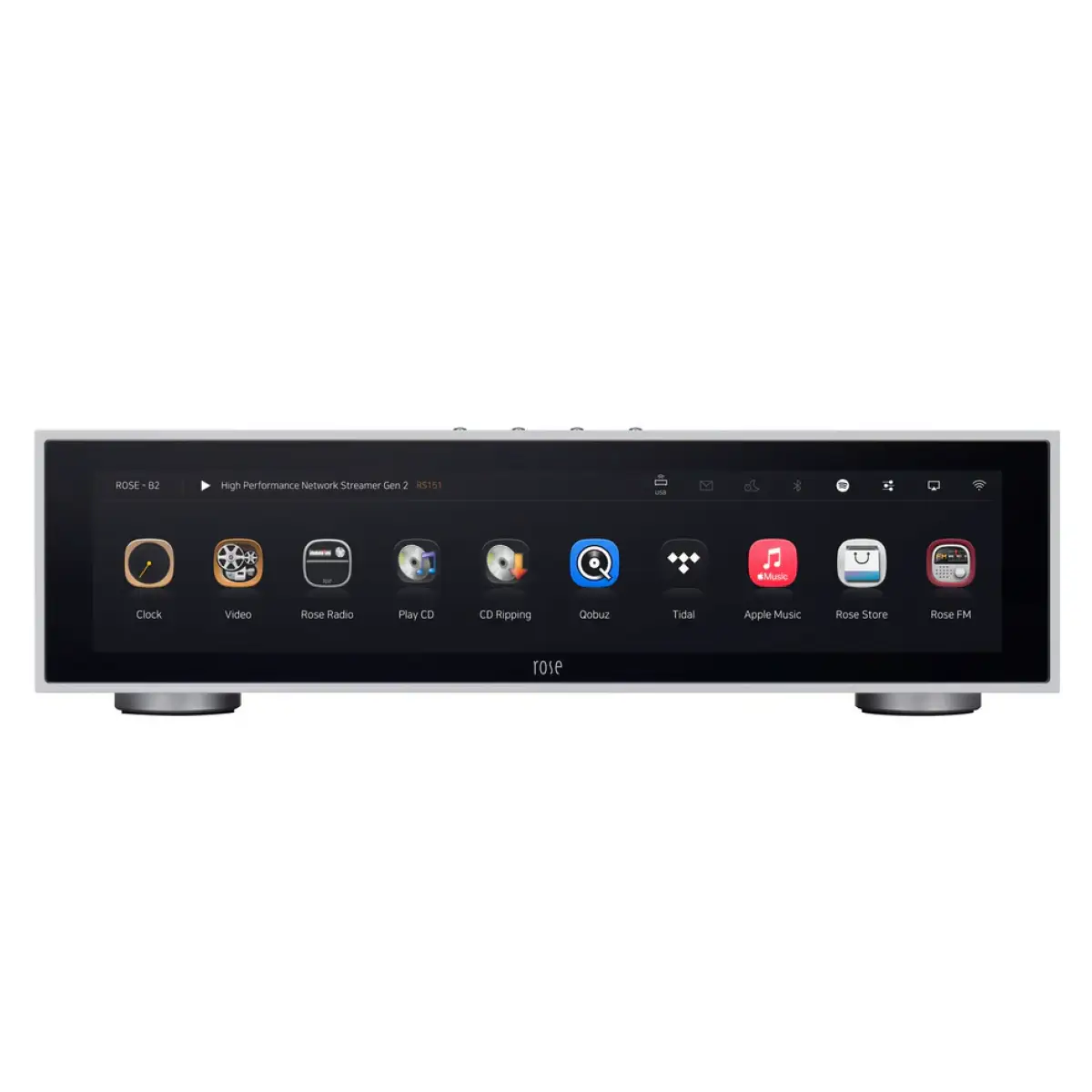 Hifi Rose Rs151 High Performance Network Streamer - New Release Preorder Now Cd + Digital