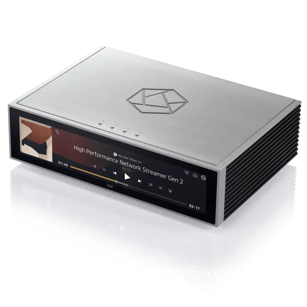 Hifi Rose Rs151 High Performance Network Streamer - New Release Preorder Now Silver Cd + Digital