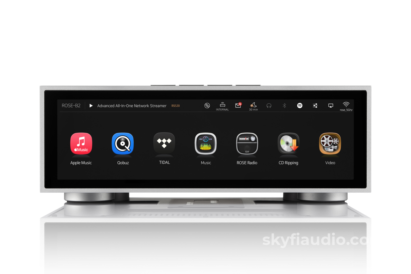 Rs520 Wireless Network Streamer & Integrated Amplifier