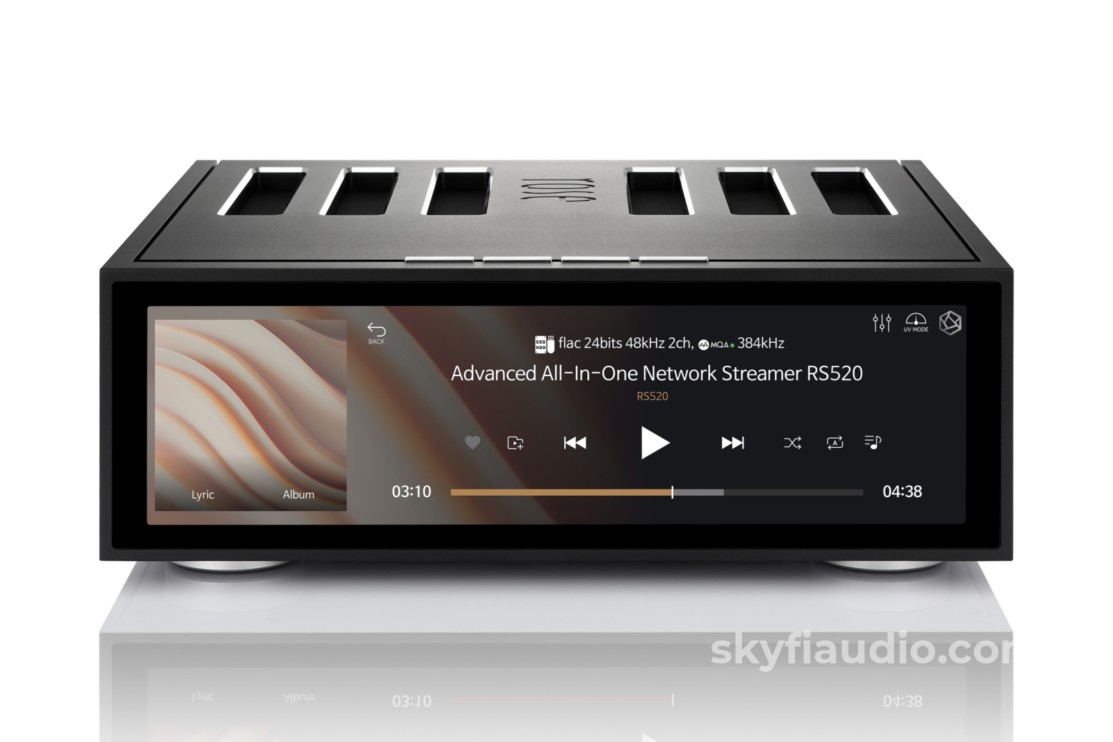 Rs520 Wireless Network Streamer & Integrated Amplifier