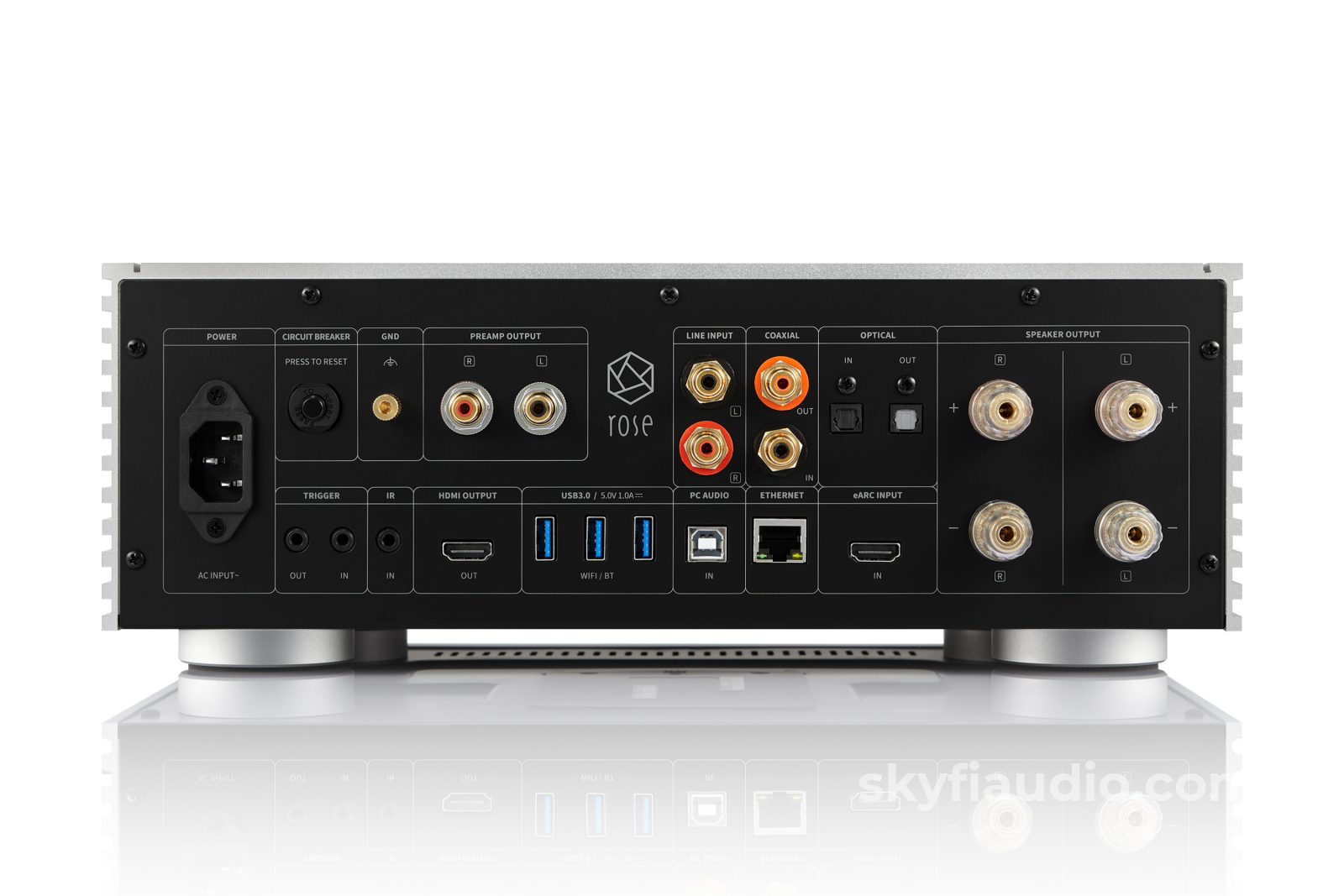 Rs520 Wireless Network Streamer & Integrated Amplifier