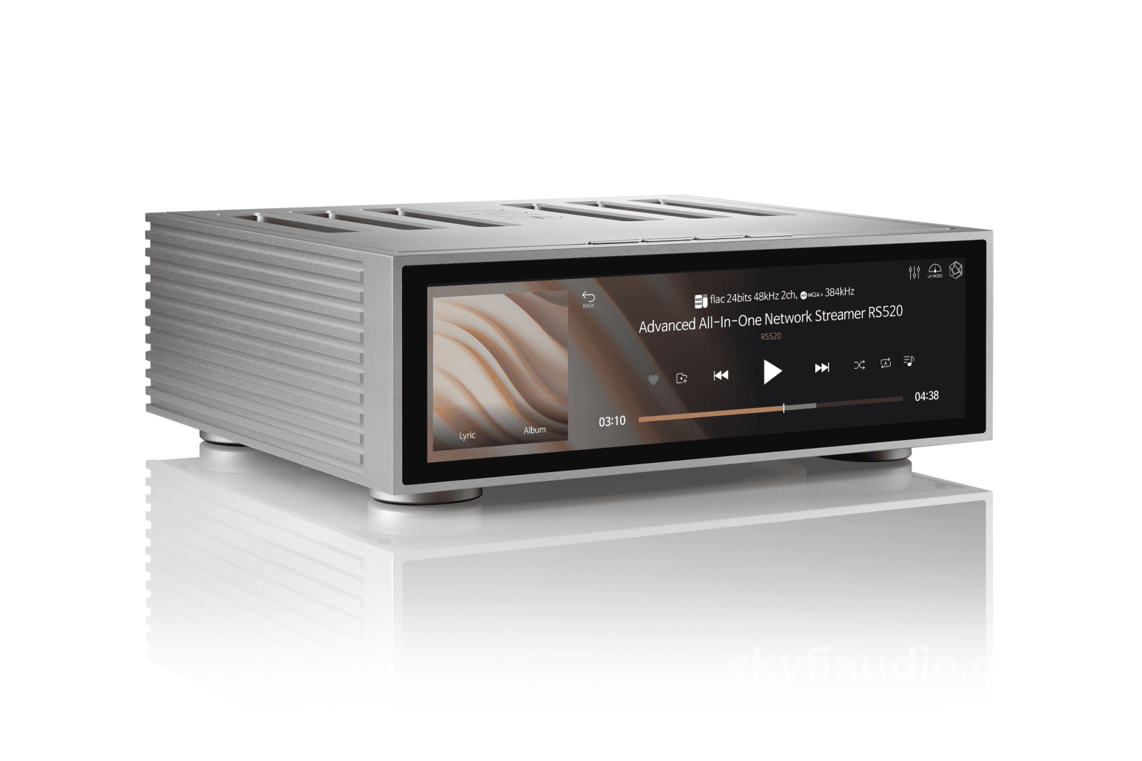 Rs520 Wireless Network Streamer & Integrated Amplifier Silver