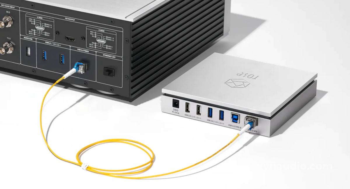 HiFi Rose RSA720 Fiber Optic USB Hub CD + Digital