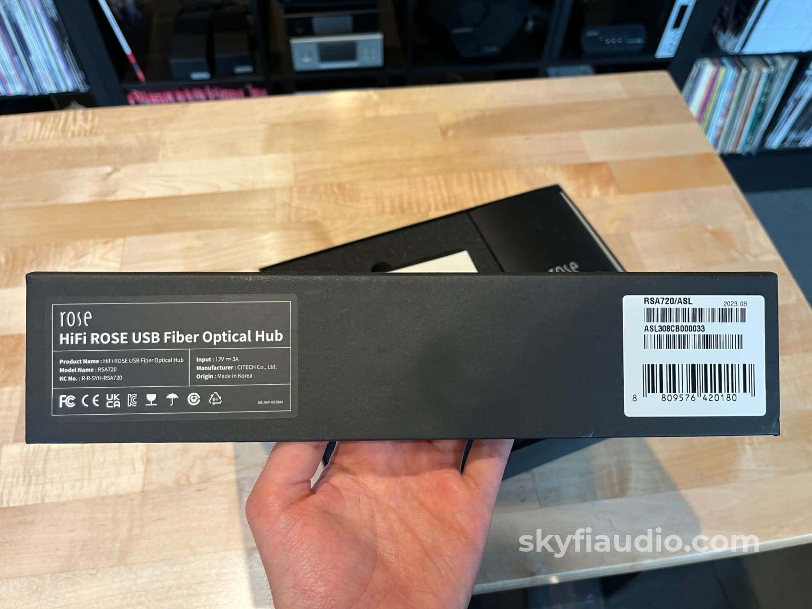 Hifi Rose RSA720 Fiber Optic USB Hub - Pre-Loved - Accessory