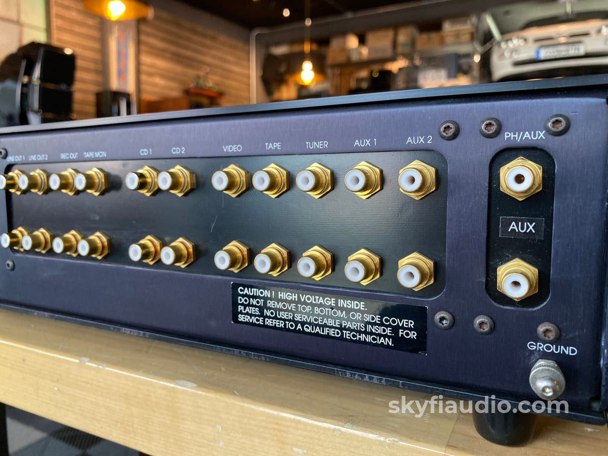Hovland Hp-100 Tube Analogue Preamp - Stunning Inside And Out! Preamplifier