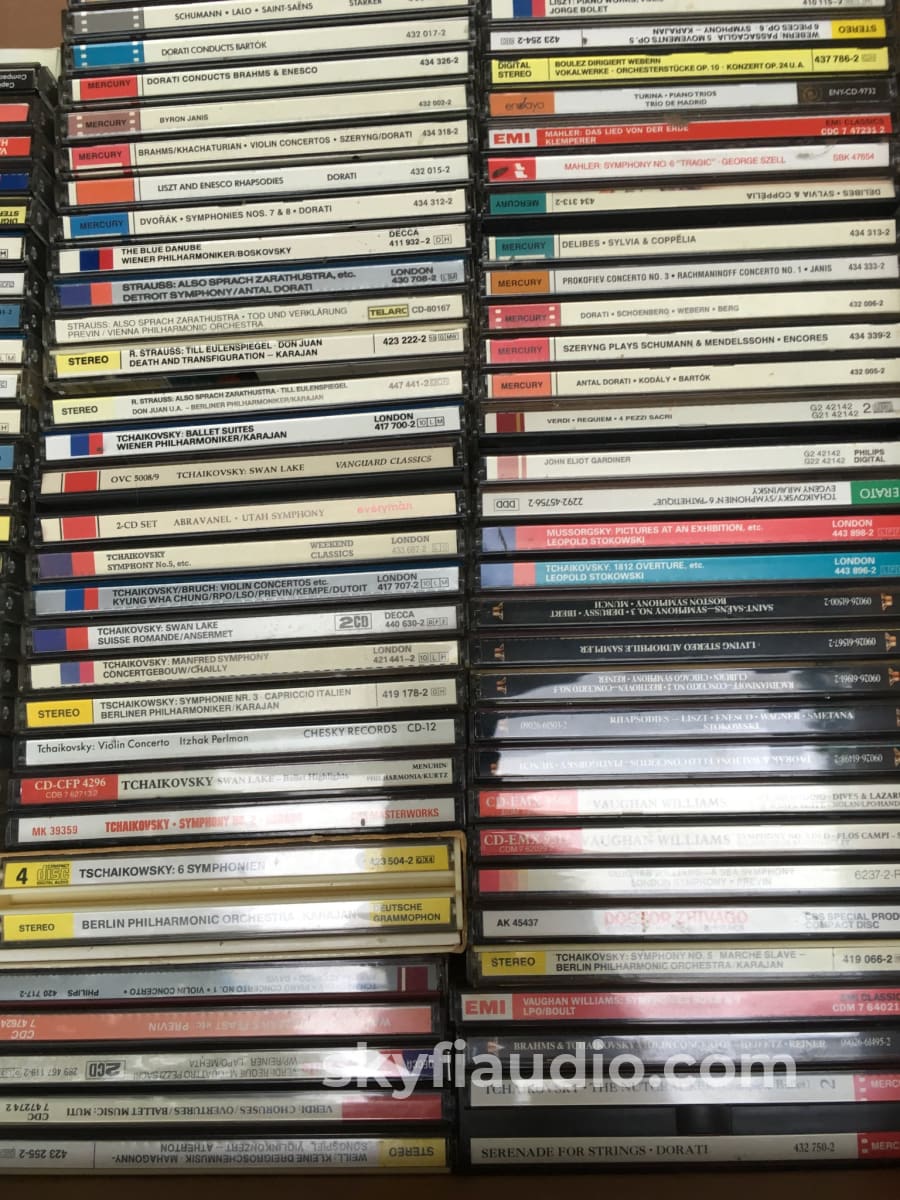 Huge Classical Cd Collection - 650 Cds Music