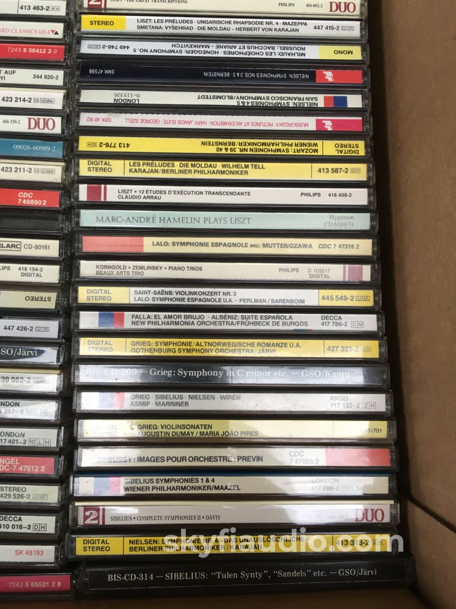 Huge Classical Cd Collection - 650 Cds Music