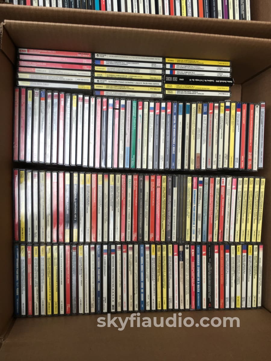 Huge Classical Cd Collection - 650 Cds Music