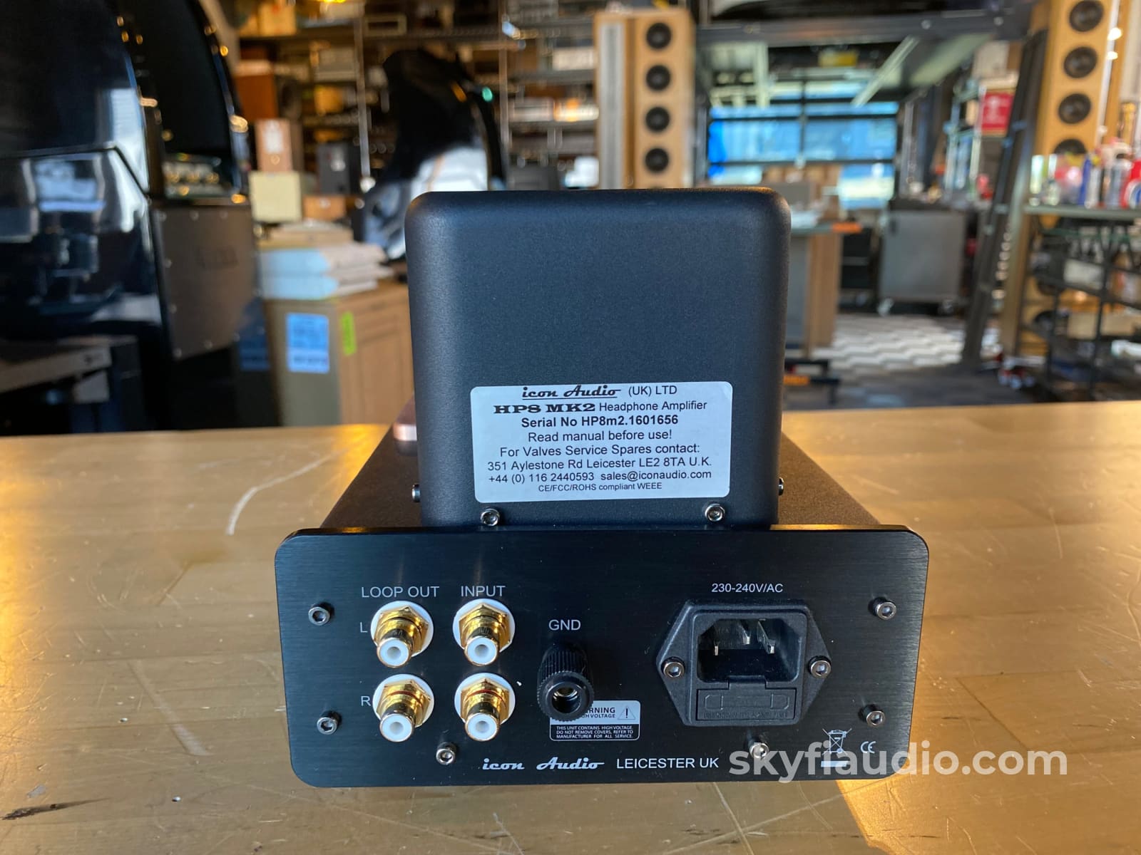 Icon Audio Hp8 Mkii Triode Headphone Amplifier