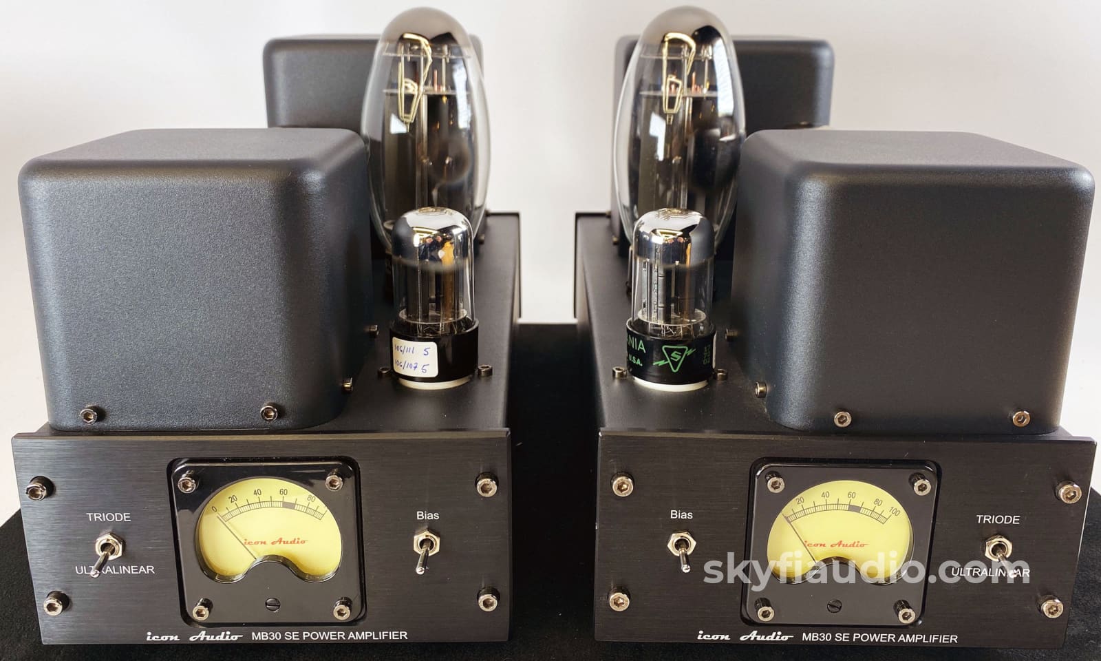 Icon Audio - Mb30Se Tube Monoblock Amplifiers British Made Amplifier