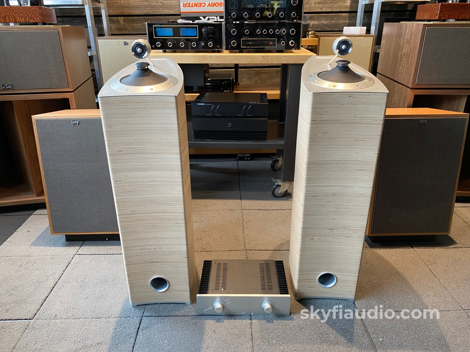 Ilumnia Magister Mkii Field Coil Speakers - Like New And Complete