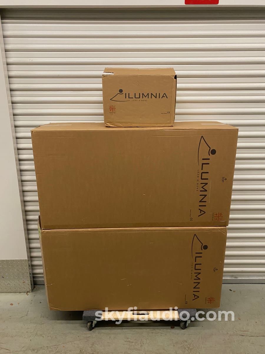 Ilumnia Magister Mkii Field Coil Speakers - Like New And Complete