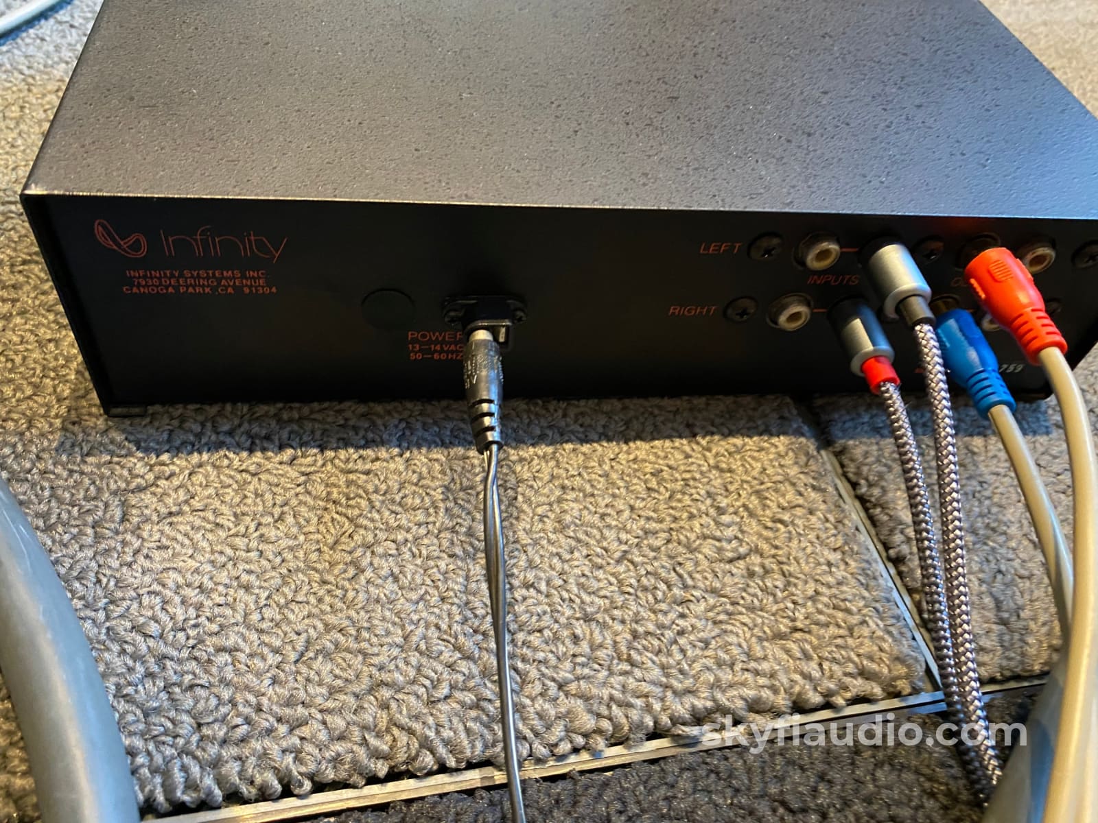 Infinity Reference Standard Rs Ii-A Vintage Ribbon Speakers With Lf Eq Very Clean