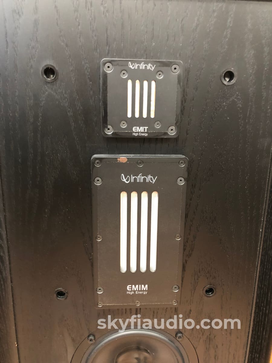 Infinity Renaissance 90 Vintage Speakers With Emit Drivers