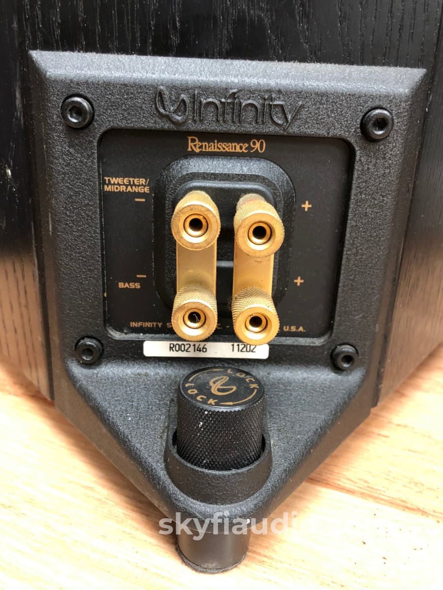 Infinity Renaissance 90 Vintage Speakers with EMIT Drivers Infinity Renaissance 90 Vintage Speakers with EMIT Drivers