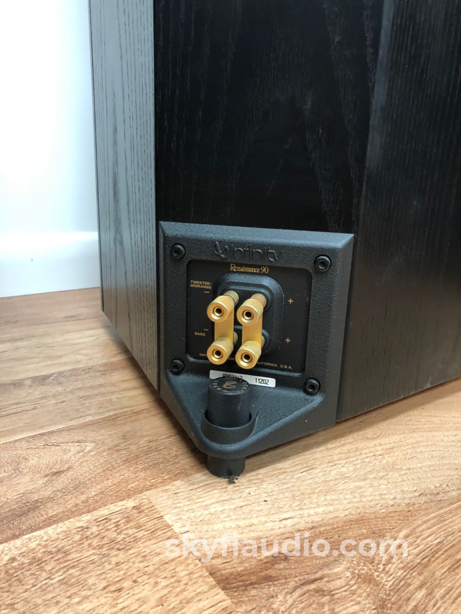 Infinity Renaissance 90 Vintage Speakers with EMIT Drivers