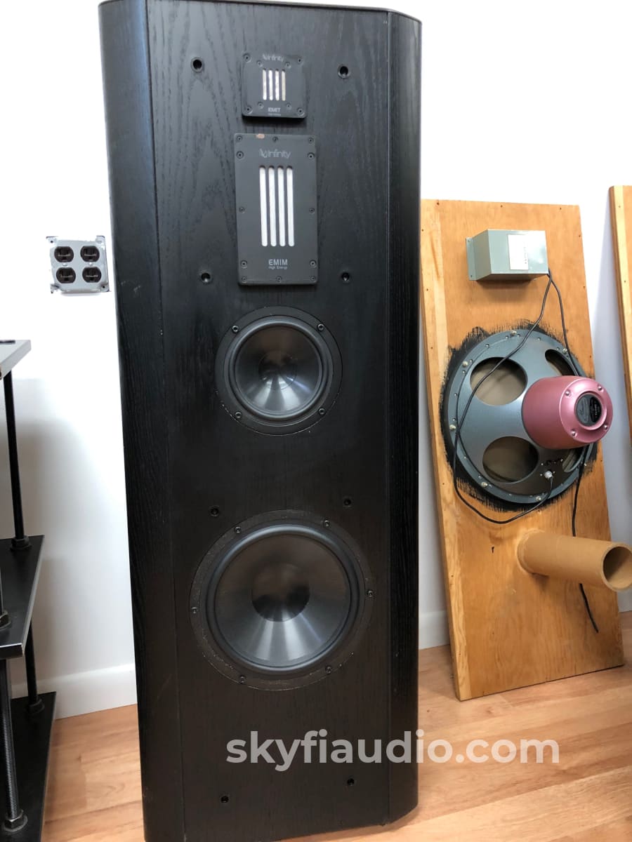 Infinity Renaissance 90 Vintage Speakers With Emit Drivers