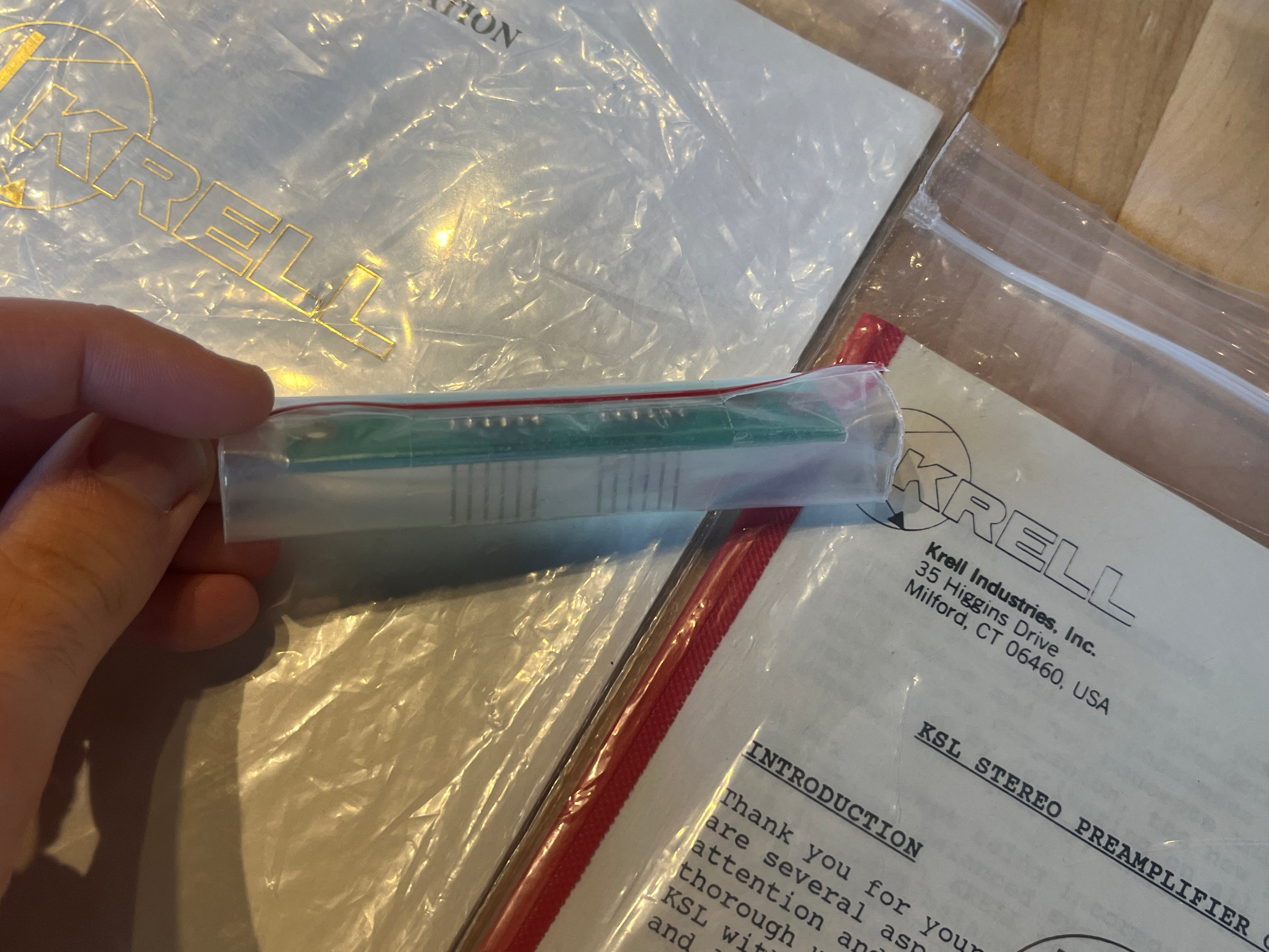 Krell KSL Balanced Solid State Preamplifier - w/ Optional Phono Card