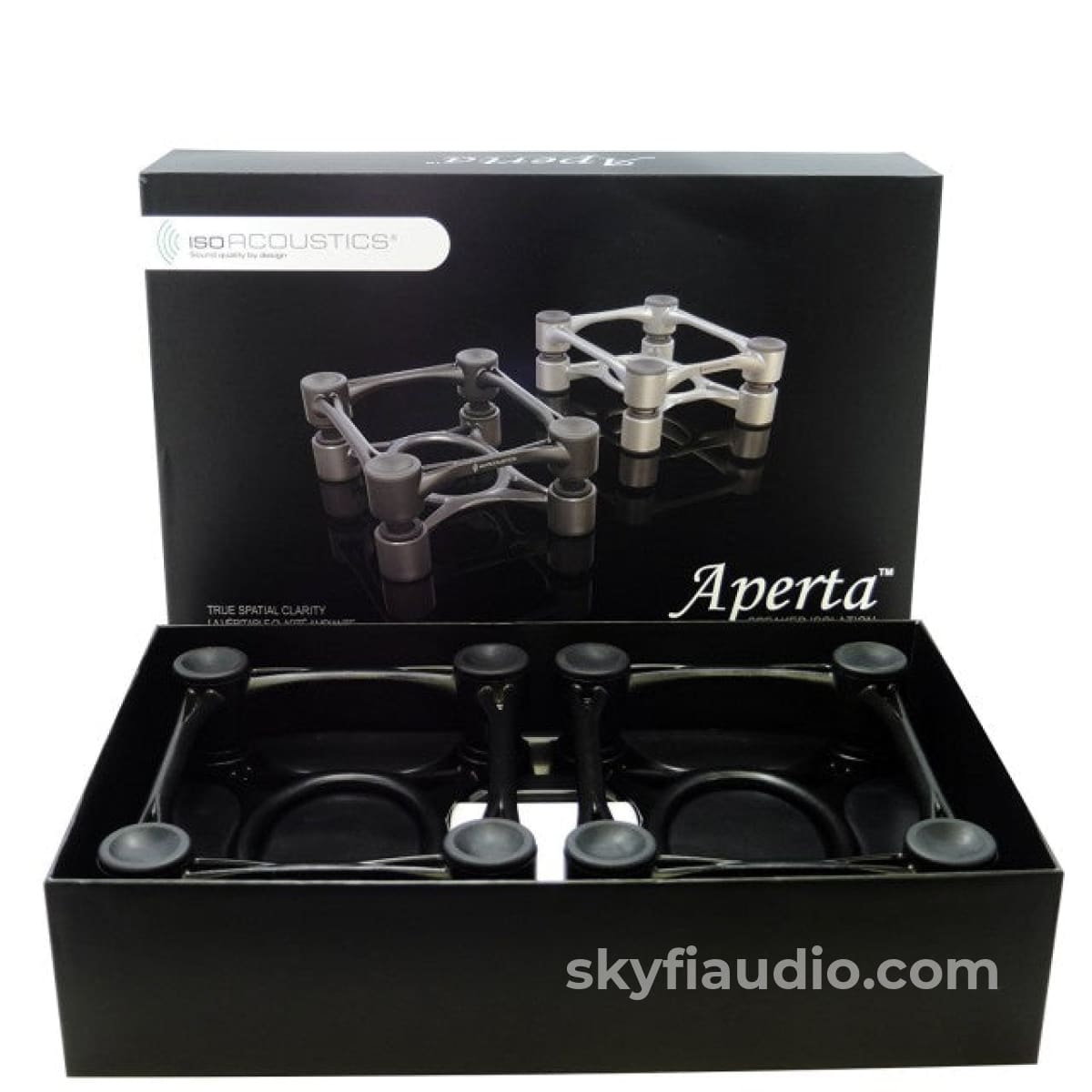 IsoAcoustics Aperta Isolation Stands with Tilt Adjustment (Pair) Accessory