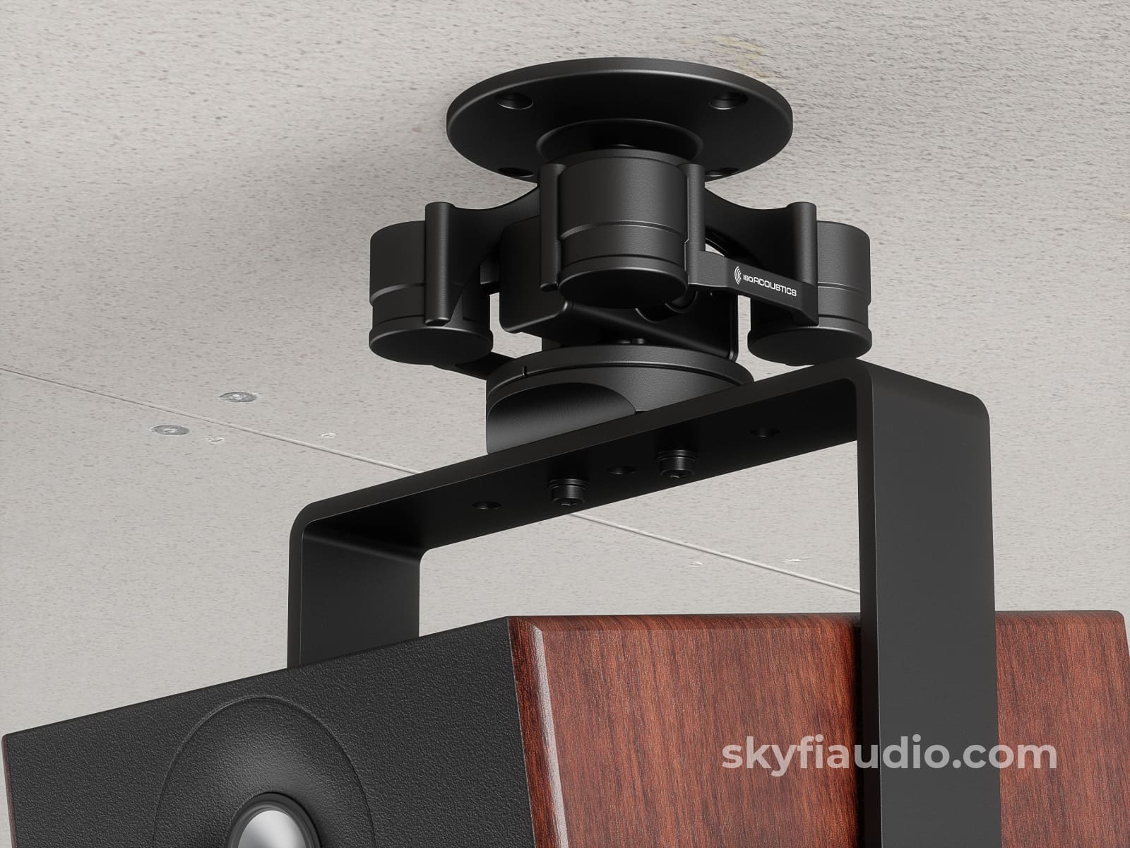 IsoAcoustics Ceiling and Wall Isolation Mount for Studio Monitors - Max 40 Lbs Accessory