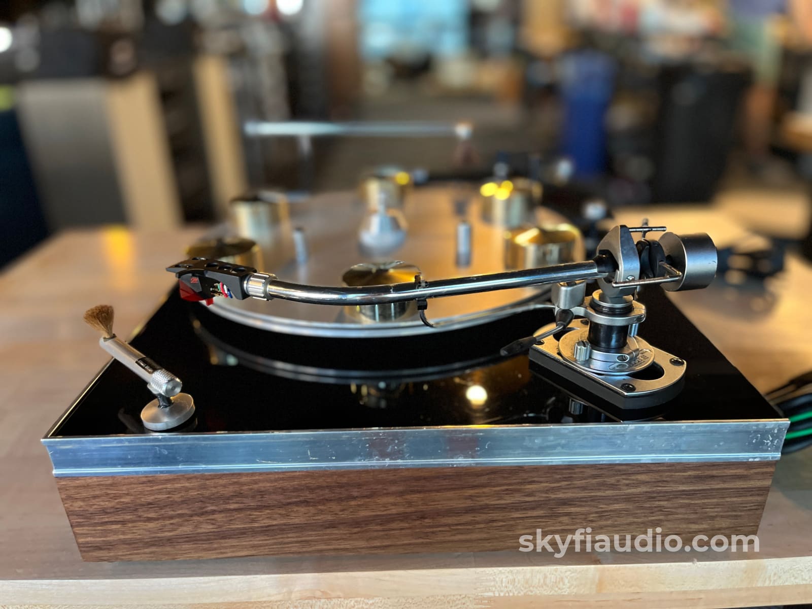 J.A Mitchell Transcriptor Golden Shadow Vintage Turntable - with Orfot