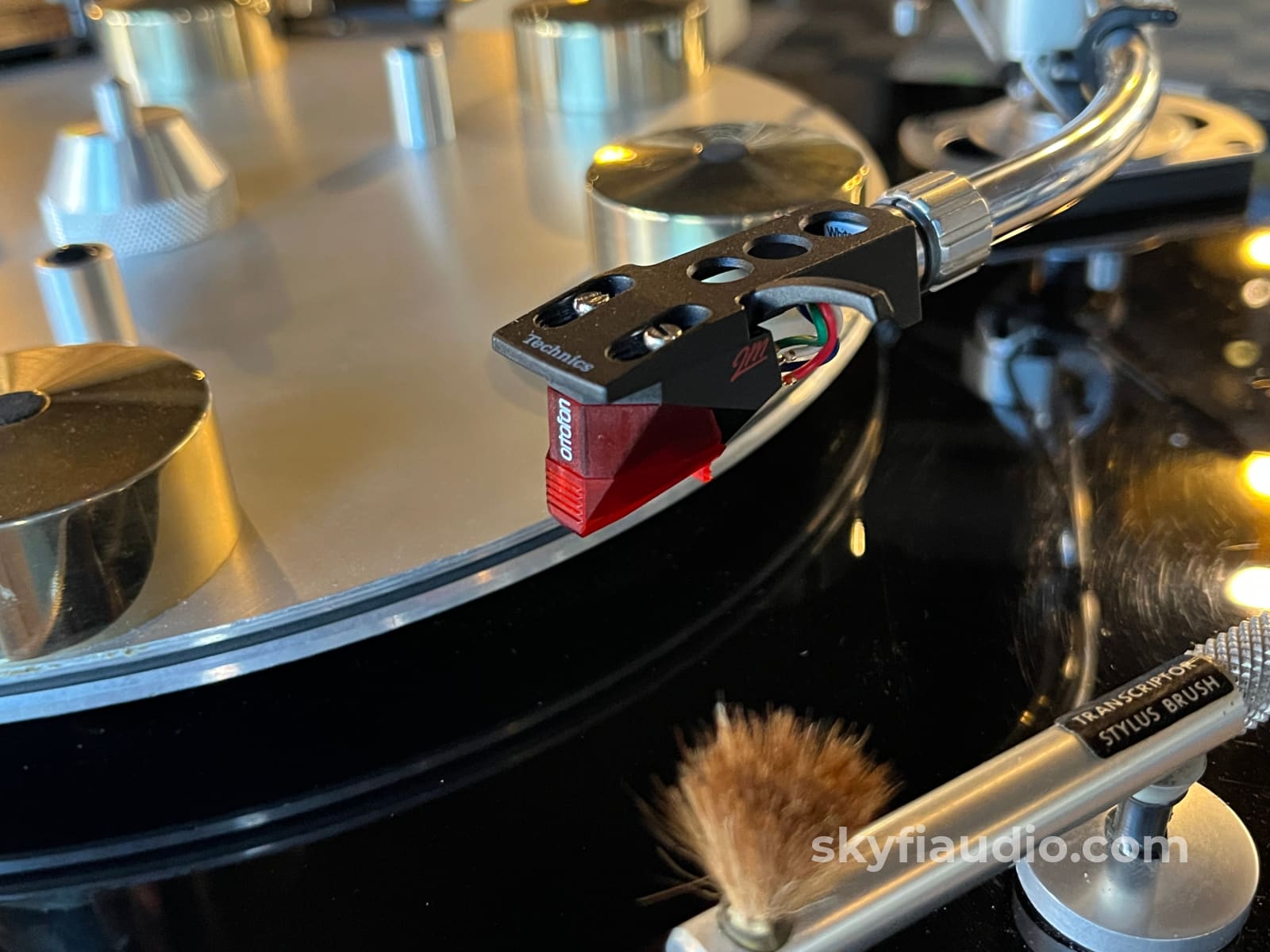 J.A Mitchell Transcriptor Golden Shadow Vintage Turntable - W/ Orfoton 2m Red Phono Cartridge Turntable