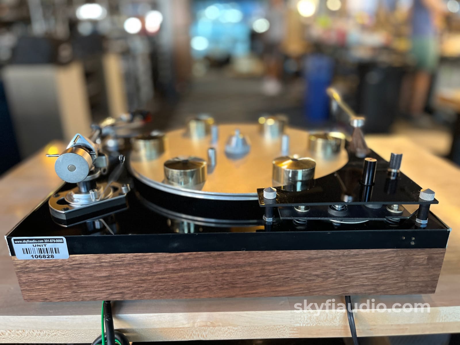 J.A Mitchell Transcriptor Golden Shadow Vintage Turntable - with Orfot