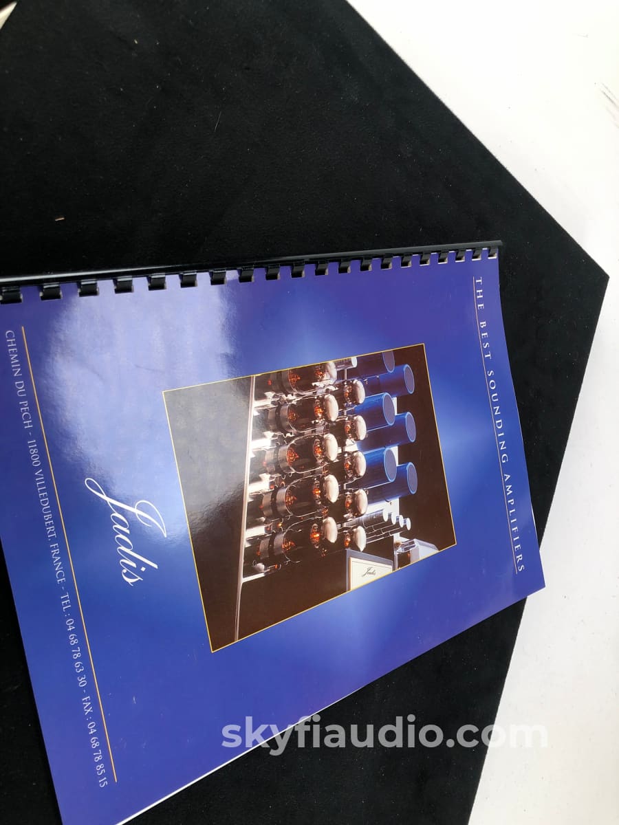 Jadis 845Se Triode Monoblock Amplifier Pair Barely Used