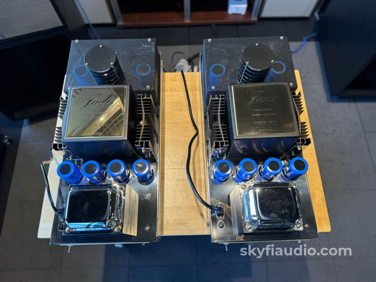 Jadis 845SE Triode Monoblock Amplifier Pair, Barely Used, w/Free Shipp