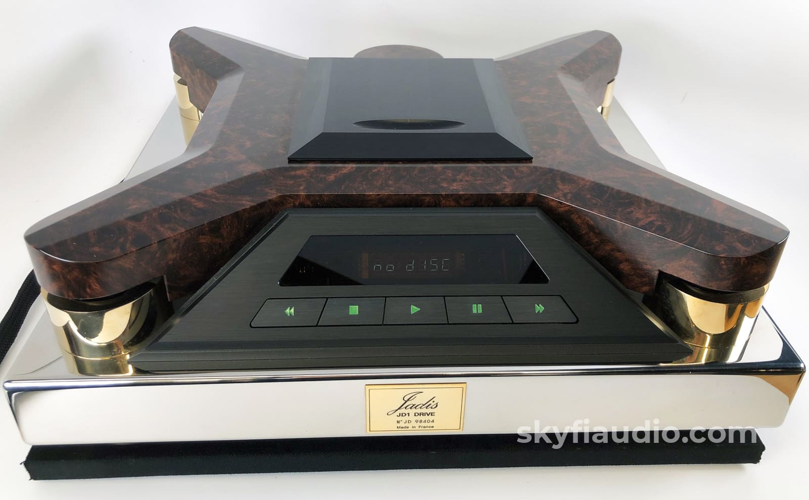 Jadis Jd1 Drive Cd Transport In Rare Rosewood - Like New In Box + Digital