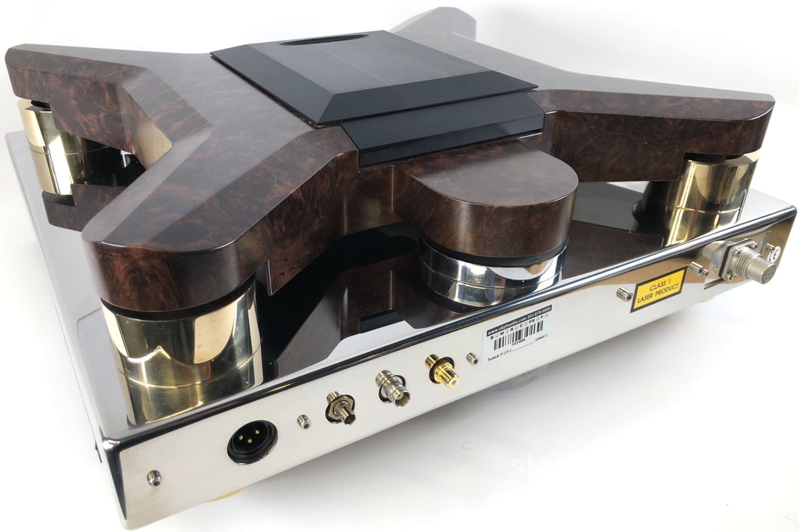 Jadis Jd1 Drive Cd Transport In Rare Rosewood - Like New In Box + Digital