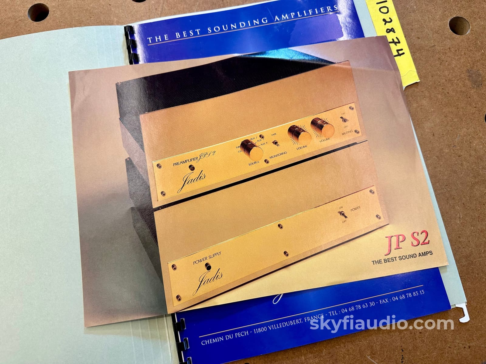 Jadis Jps2 - Dual Chassis Line Stage Preamplifier System Nos (New Old Stock)
