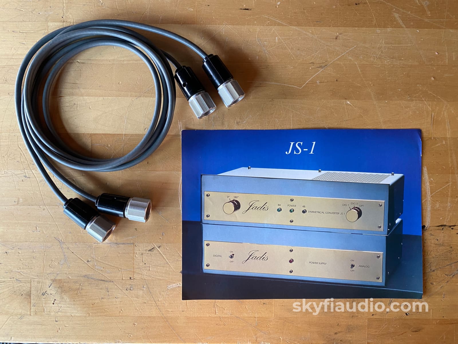 Jadis Js1 Mki Dual Chassis Tube Dac With Power Supply - Made In France Cd + Digital