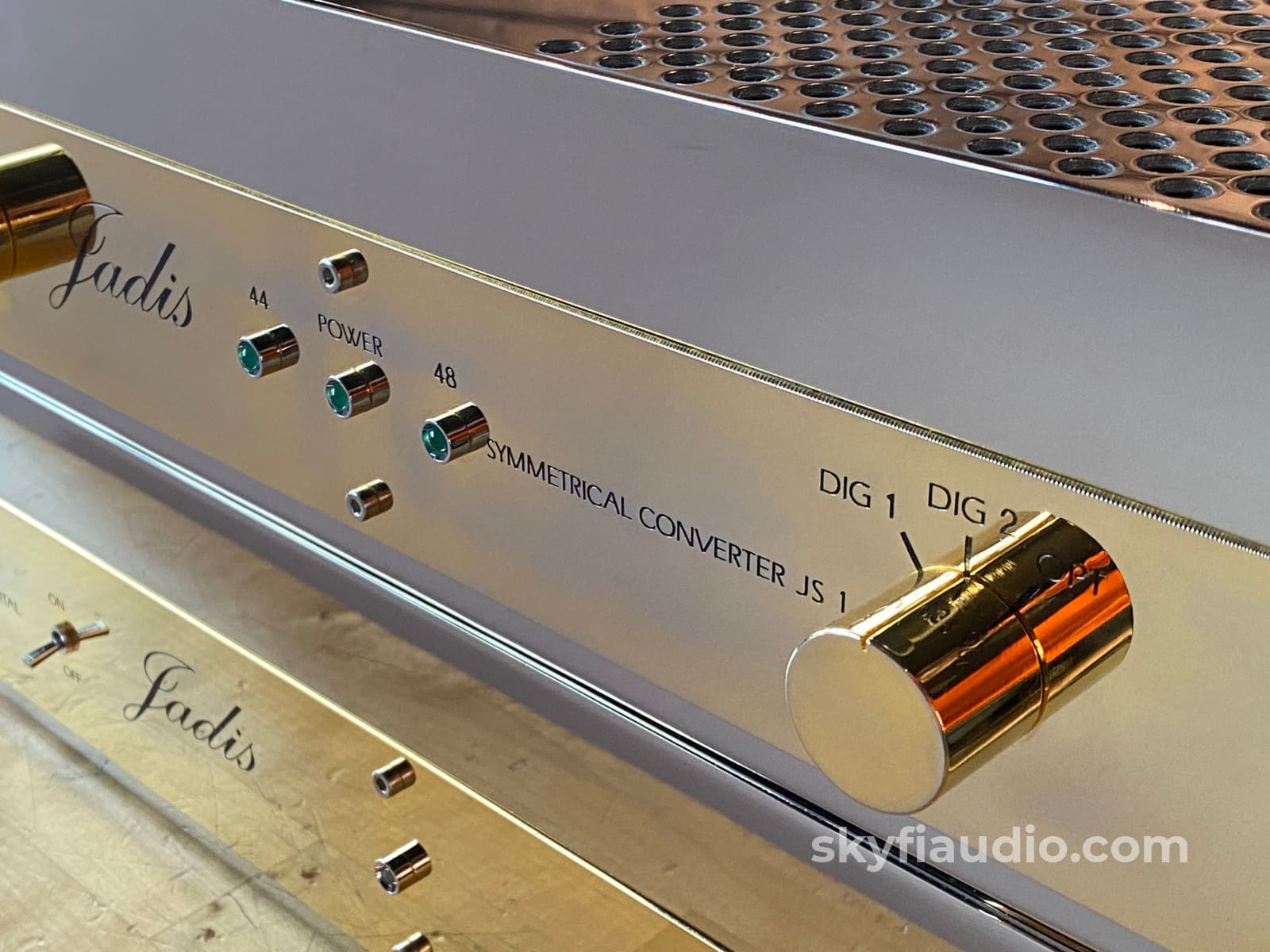 Jadis Js1 Mki Dual Chassis Tube Dac With Power Supply - Made In France Cd + Digital