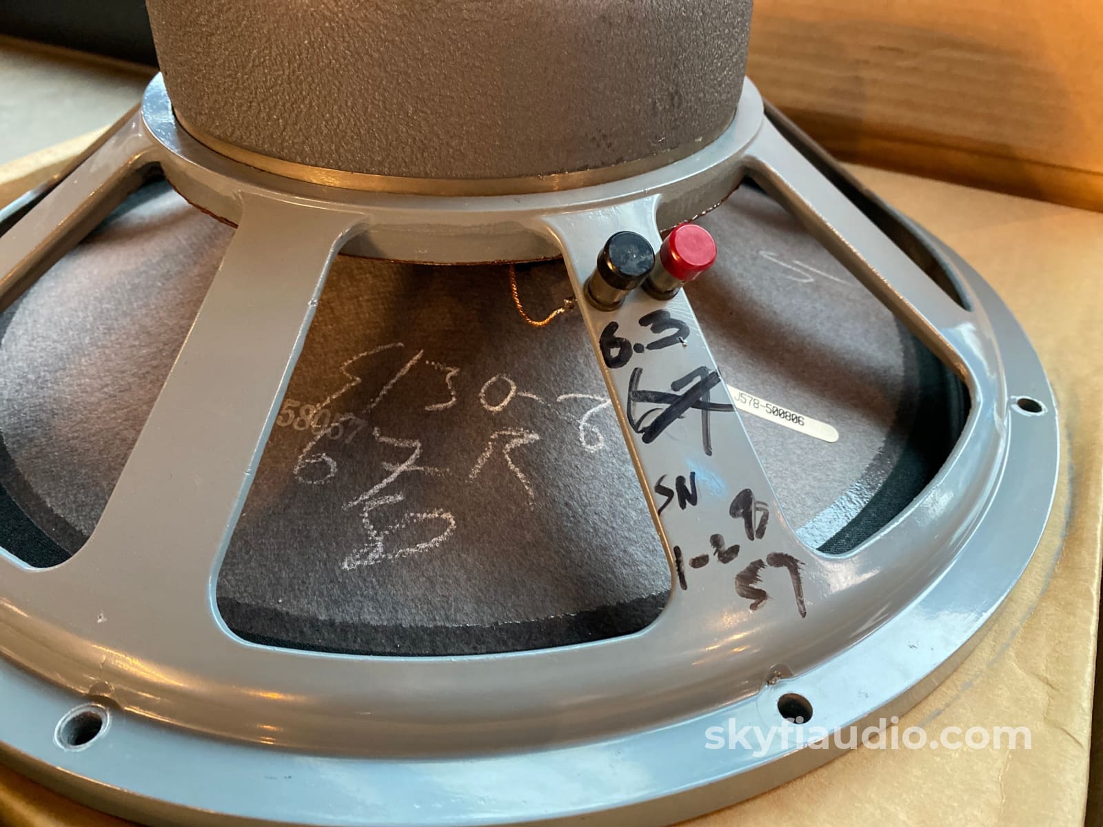 James B. Lansing - JBL D130 Vintage Speaker, Tested and Working Proper