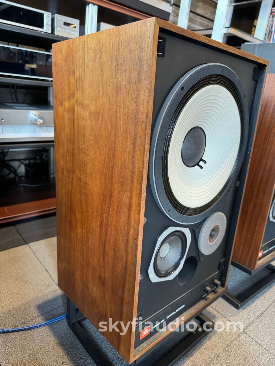 JBL 4311 Vintage Studio Monitors with Stands - WOW