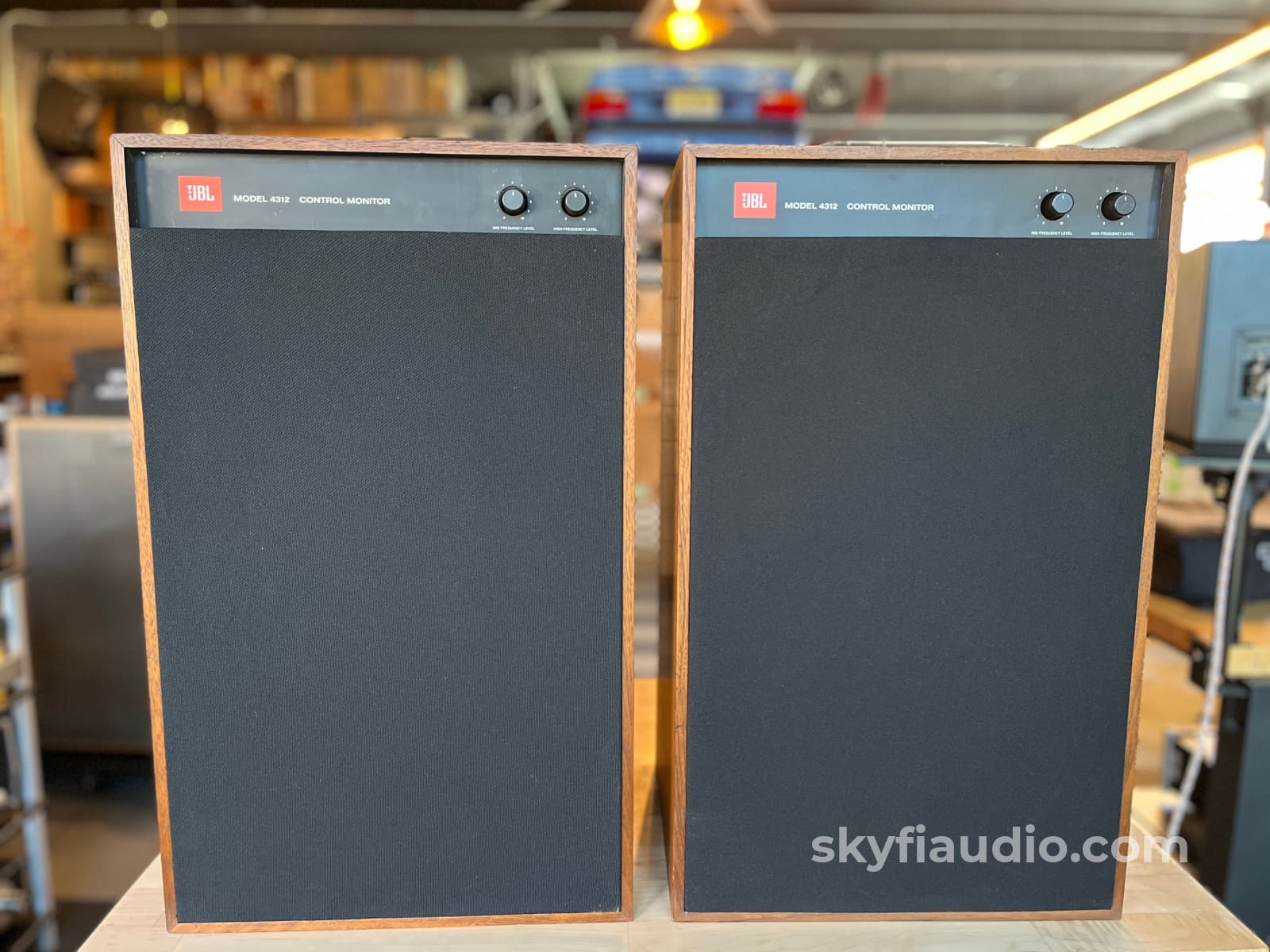 JBL 4312 Vintage Speakers - Serviced w/Restored Cabinets