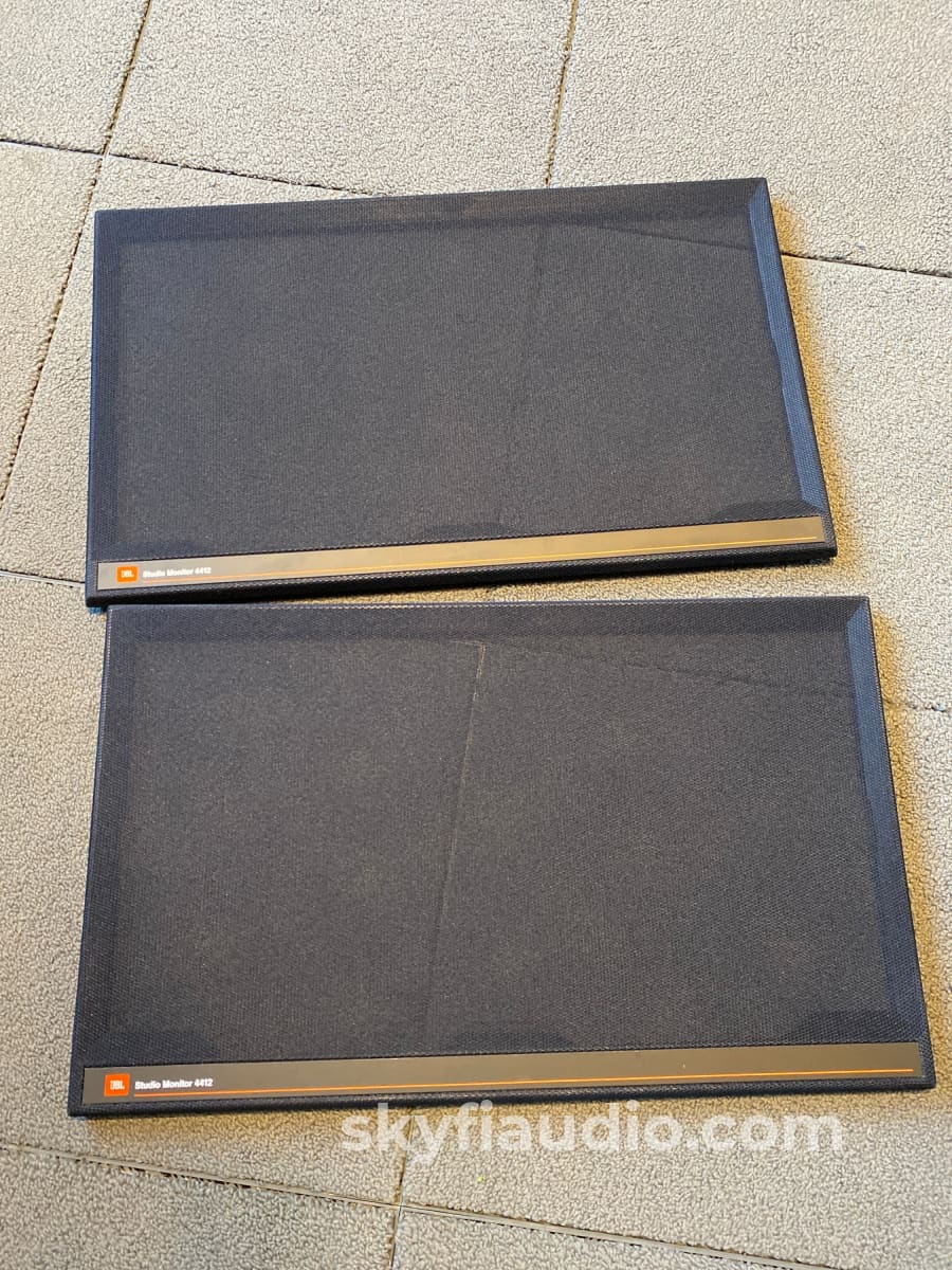 Jbl 4412 Vintage Studio Monitor Speakers In Survivor Condition