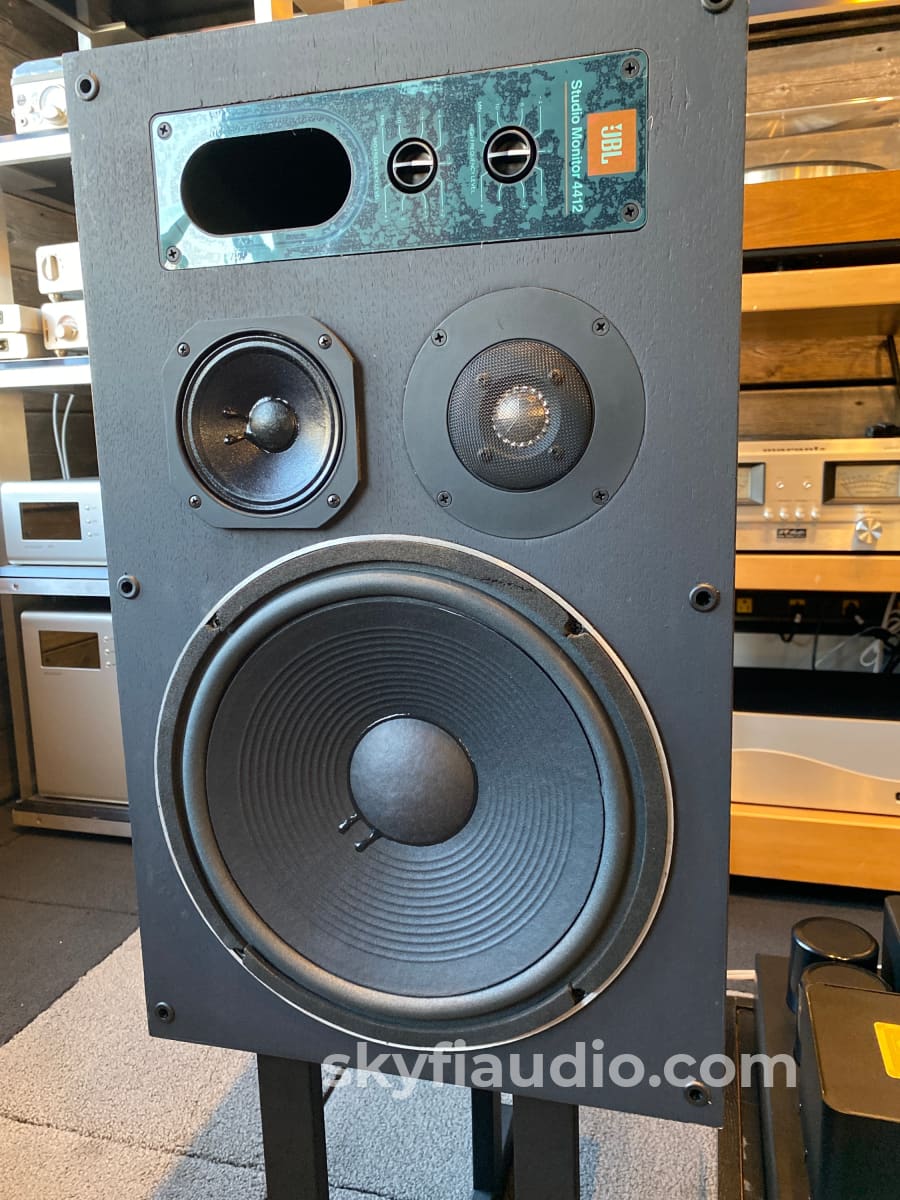 Jbl 4412 Vintage Studio Monitor Speakers In Survivor Condition