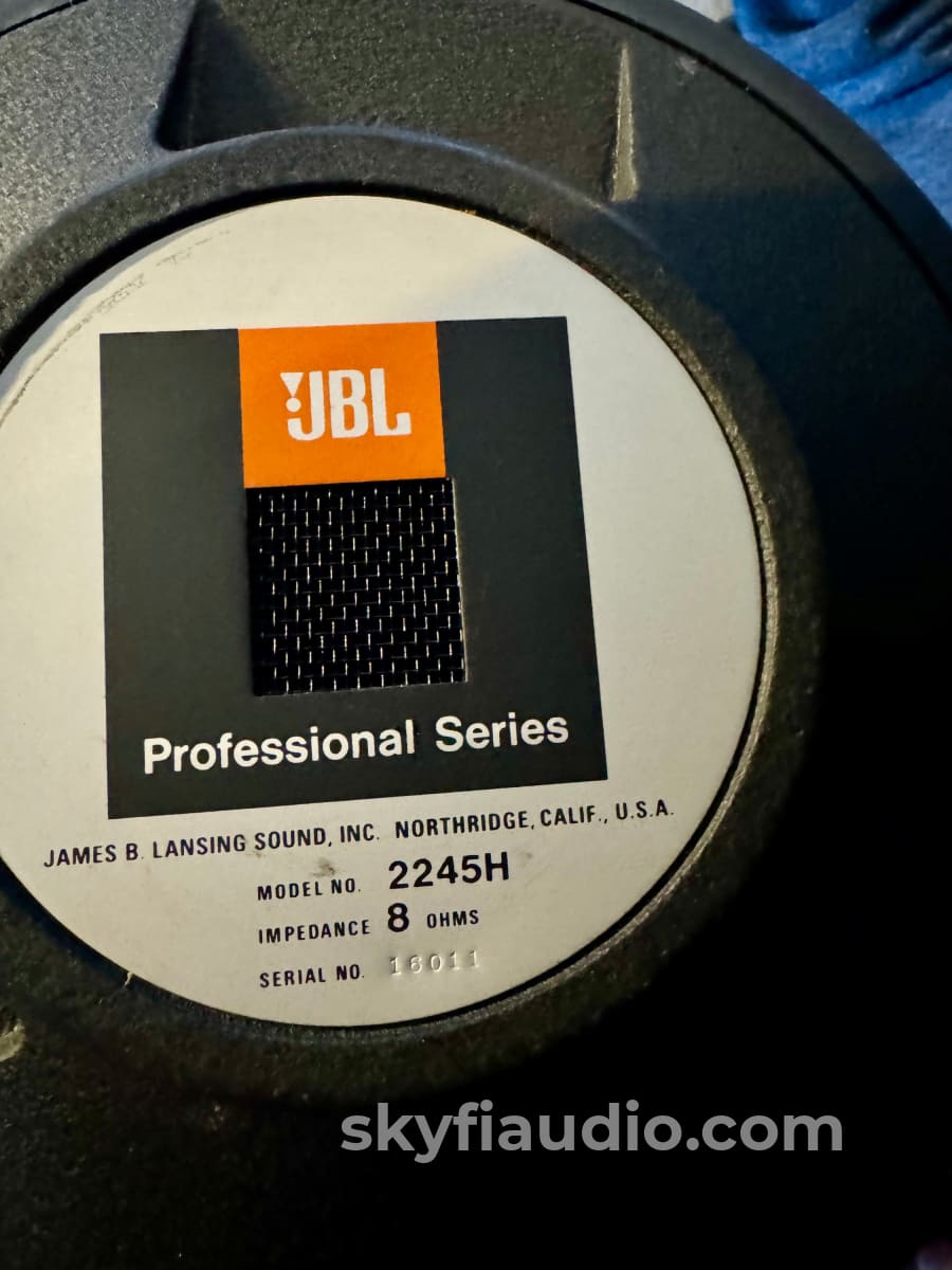Jbl 4645 Professional Series 18’ Subwoofer - Perfect For 4343 Speakers Or Similar