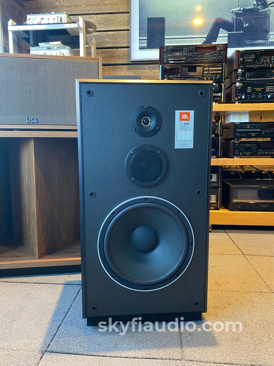 JBL CF120 フロア型スピーカー 3-Way System ペア JBL CF120 Vintage 3-way Floorstanding Speakers, Survivors