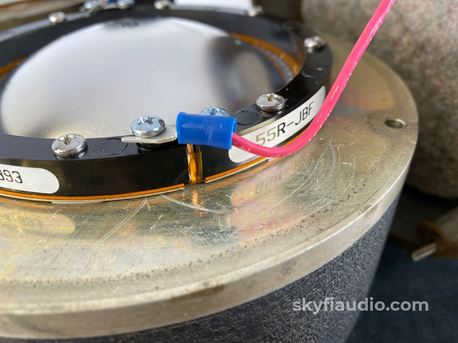 Jbl James B. Lansing 375 Horn Compression Drivers Super Rare Speakers