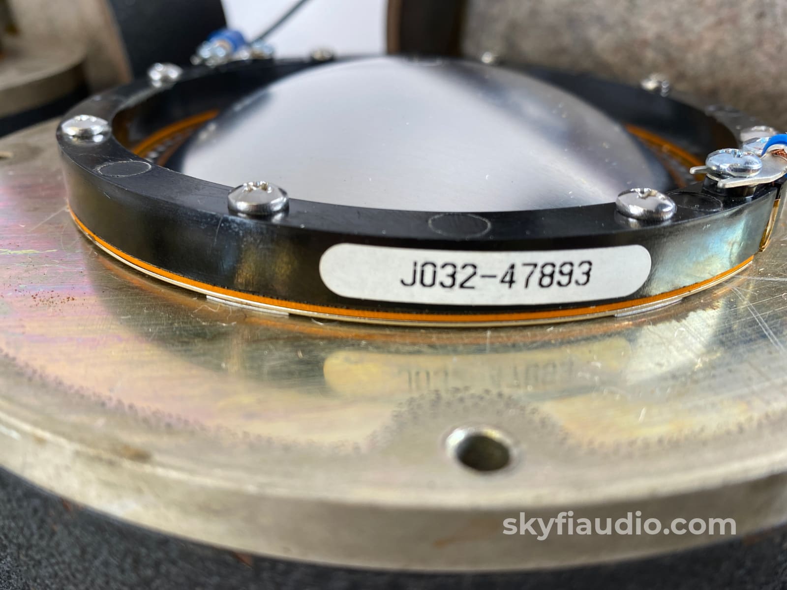 Jbl James B. Lansing 375 Horn Compression Drivers Super Rare Speakers